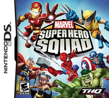 Marvel Super Hero Squad (USA) (En,Fr,Es) box cover front